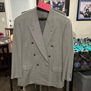 Euromoda Gray/Silver Suit